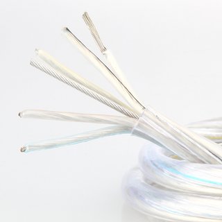 PVC Lampenkabel Rundkabel transparent 5-adrig, 5x0,75mm²...