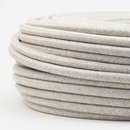 Textilkabel kiesel 2-adrig 2x0,75 Gummischlauchleitung...