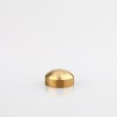Lampen Abschlussknopf M10x1 Innengewinde 12x6mm Messing roh