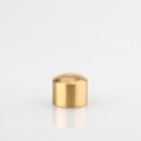 Lampen Abschlussknopf M10x1 Innengewinde 12x10mm Messing roh