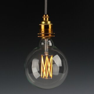 Danlamp E27 Vintage Deko LED Mega Edison Lampe 125mm 240V/4W