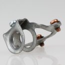 M13x1 Leuchten-Aufhänger – Pendelrohr-Aufhänger aus Stahlblech mit Erdung und Klemmbefestigung