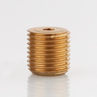 Reduzier Gewinde-Adapter Messing M10x1 AG auf M3 IG Länge 10mm