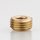 Reduzier Gewinde-Adapter Messing M10x1 AG auf M5 IG Länge 5mm