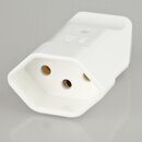 Schutzkontakt-Kupplung Schweiz wei &ndash; 250V/10A...