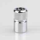 M10x1 Zugentlastung aus Metall verchromt 3-teilig mit...