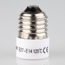 E27 auf E14 Reduzierfassung, Kunststoff, 230V/4A, 45 mm