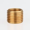 R 1/4 AG auf M10x1 IG Reduzier Gewinde-Adapter | Lnge 10...
