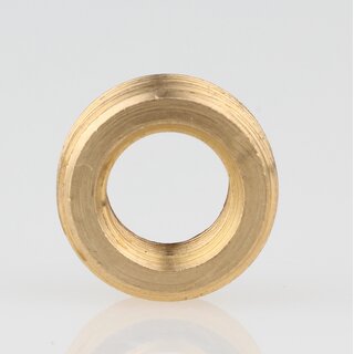 3/8 AG auf M10x1 IG Reduzier Gewinde-Adapter | Lnge 7 mm | Messing roh