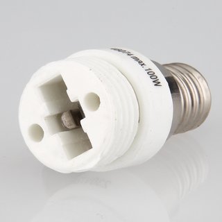 E14 auf G9 Lampen-Fassung Adapter Keramik 2A/230V/125C max.100W