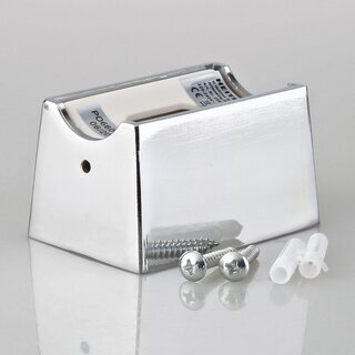 S14d Sockel-Fassung aus Metall &ndash; fr 230V Linestra Linienlampen &ndash; inkl. Befestigungsmaterial