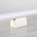 S14d Sockel-Fassung Kunststoff weiß – für 230V Linestra Linienlampen – inkl. Befestigungsmaterial