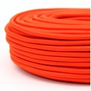 Textilkabel orange 2-adrig 2x0,75 Gummischlauchleitung...