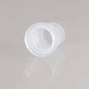 Kabeldurchführungstülle Ø 9 mm | Weich-PVC transparent | Für Lochbohrung 8 mm | Durchgang 6,5 mm