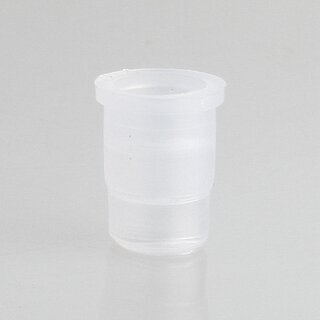 Kabeldurchfhrungstlle  11 mm | Weich-PVC transparent | Fr Lochbohrung 10 mm | Durchgang 8 mm