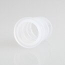 Kabeldurchführungstülle Ø 11 mm | Weich-PVC transparent | Für Lochbohrung 10 mm | Durchgang 8 mm