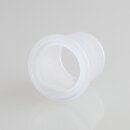 Kabeldurchführungstülle Ø 12,5 mm | Weich-PVC transparent | Für Lochbohrung 10 mm | Durchgang 9 mm