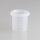 Kabeldurchführungstülle Ø 12,5 mm | Weich-PVC transparent | Für Lochbohrung 10 mm | Durchgang 9 mm