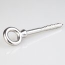 Ringbolzen 5x50 mm mit Holzgewinde &ndash; Edelstahl A4,...