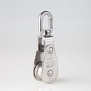 Umlenkrolle / Blockseilrolle Edelstahl  25 mm mit...