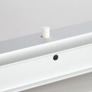 S14d Sockel-Fassung silber – Aluminium eloxiert – für 230V/120W Linestra Linienlampen – mit Schalter – Made in Germany