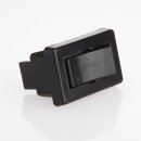 Tischleuchten Wippschalter – Lampen Einbau-Wippschalter schwarz, 1-polig, 250V/2A, Schraubanschluss