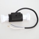 E14 Doppel-Lampenfassung 2A/250 V T150 mit Anschlusskabel – Amica 1016134 YT405.1000.01