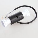 E14 Doppel-Lampenfassung 2A/250 V T150 mit Anschlusskabel – Amica 1016134 YT405.1000.01
