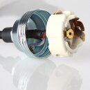 E27 Porzellan-Innenstein mit Erdanschluss für Premium Metallfassungen