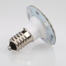 E14 LED Kappenlampe 1,2W grün – 16+4 SMD, 230V, passend für Diamantschliffkappen