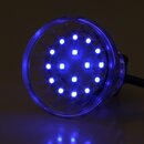 E14 LED Kappenlampe 1,2W blau &ndash; 16+4 SMD, 230V,...