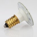 E14 LED Kappenlampe 1,2W blau – 16+4 SMD, 230V, passend für Diamantschliffkappen
