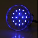 E14 LED Kappenlampe blau 16+4 SMD 1,2W/230V