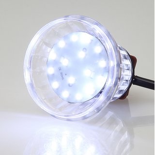 E14 LED Kappenlampe kaltwei 16+4 SMD 1,2W/230V