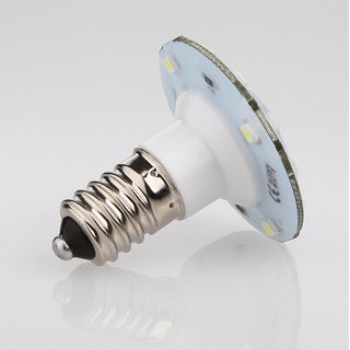 E14 LED Kappenlampe kaltwei 16+4 SMD 1,2W/230V