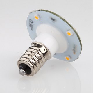 E14 LED Kappenlampe warmwei 16+4 SMD 1,2W/230V