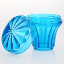 Höpler E14/230V Komplettfassung mit hellblauer...