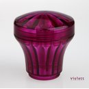 Hpler E14/230V Fassung Diamantschliffkappen-Set violett