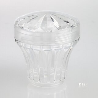 Hpler E14/230V Komplettfassung mit klarer Diamantschliffkappe &ndash; Set fr Schaustellerbeleuchtung