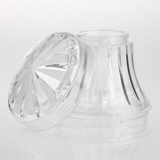 Hpler E14/230V Komplettfassung mit klarer Diamantschliffkappe &ndash; Set fr Schaustellerbeleuchtung