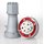 PCE CEE Stecker 5-polig 63A/400V IP66/67 rot/grau