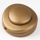 Fu-Tretschalter Fuschalter Schnurschalter gold 65x30mm...