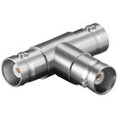 BNC T-Adapter BNC-Kupplung auf 2x BNC-Kupplung mit...