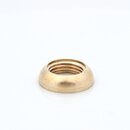 M10x1 Halbrundmutter 15x4 mm &ndash; Messing roh,...