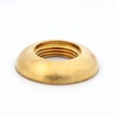 Halbrundmutter 24x5 mm M13x1 Messing roh unbehandelt