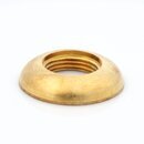 M13x1 Halbrundmutter 24x5 mm &ndash; Messing roh,...