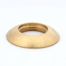 M13x1 Halbrundmutter 30x5 mm &ndash; Messing roh,...