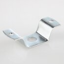 Lampen-Deckenhalter 62x25x15 mm, Metall verzinkt, Rundloch Ø 10,2 mm