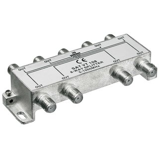 Goobay BK Verteiler 8-fach fr BK-Anlagen 5-1000 MHz