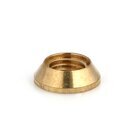 M8x1 Schrgmutter &ndash; 13x4 mm, Messing roh unbehandelt